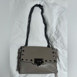 Leather shoulder / crossbody purse.